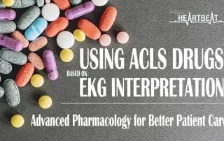 using acls drugs based on ekg interpretation