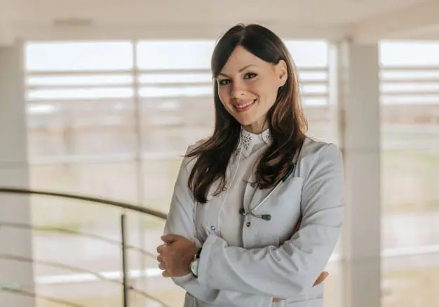 growing your career: young doctor at the top of her career